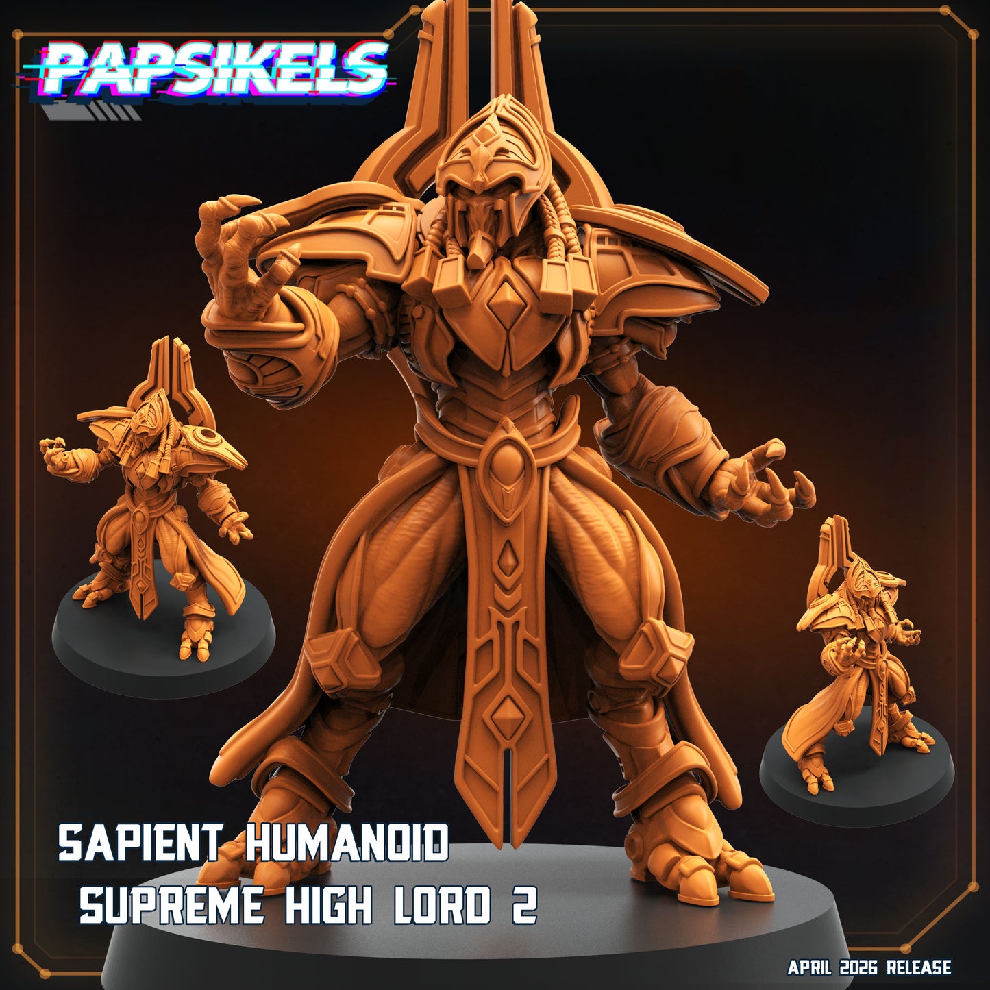 Sapient Humanoid Supreme High Lord (3 modelos)