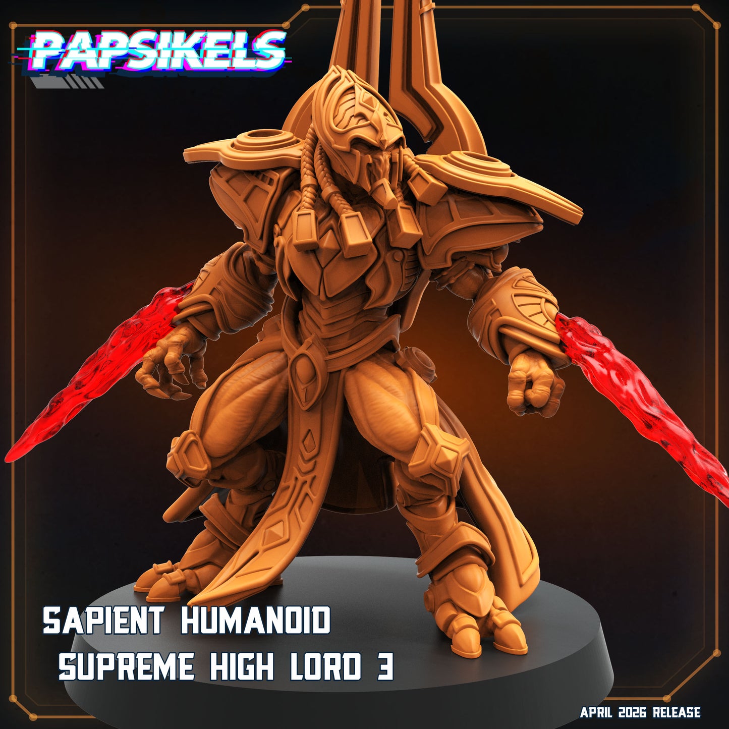 Sapient Humanoid Supreme High Lord (3 modelos)