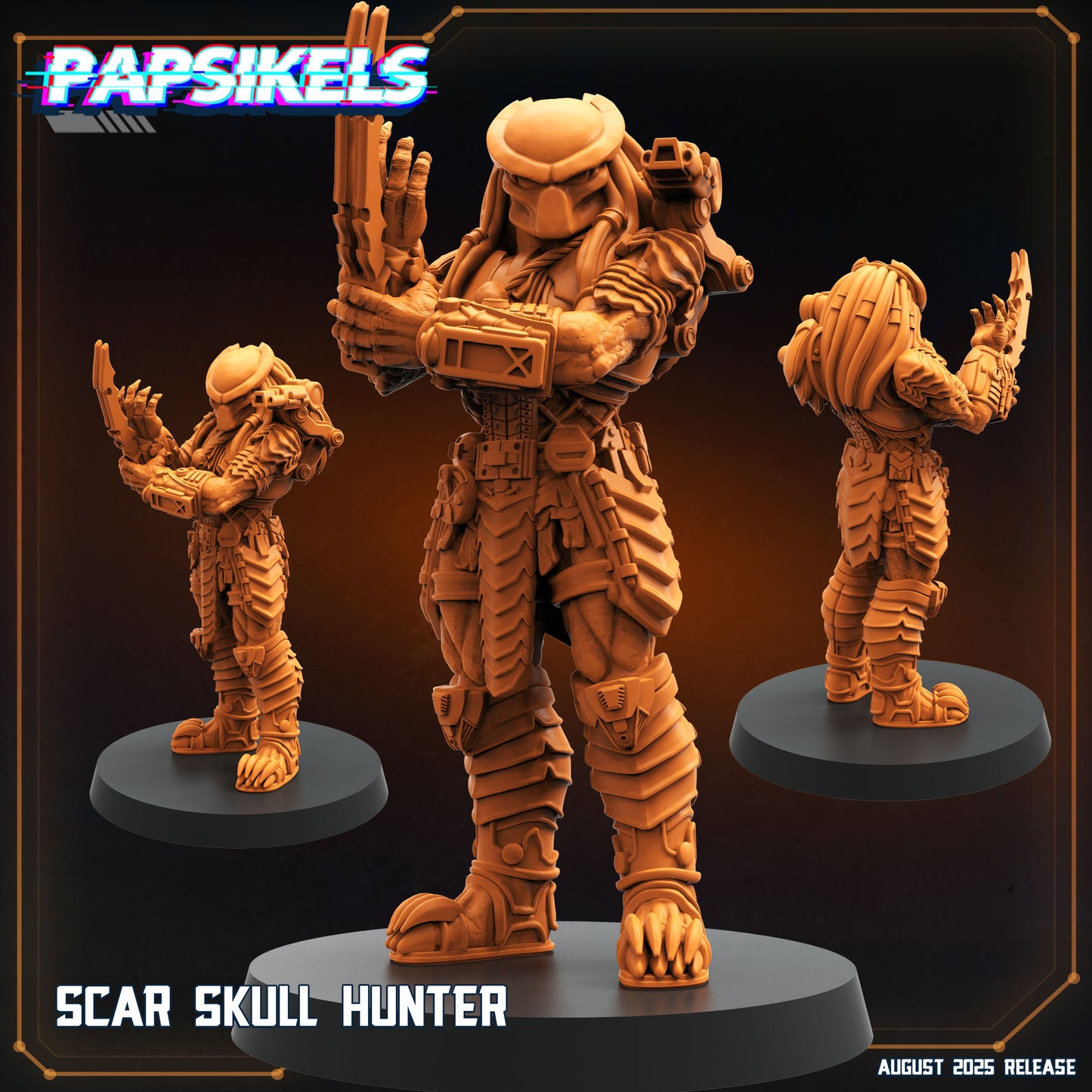 Scar Skull Hunter (2 modelos)