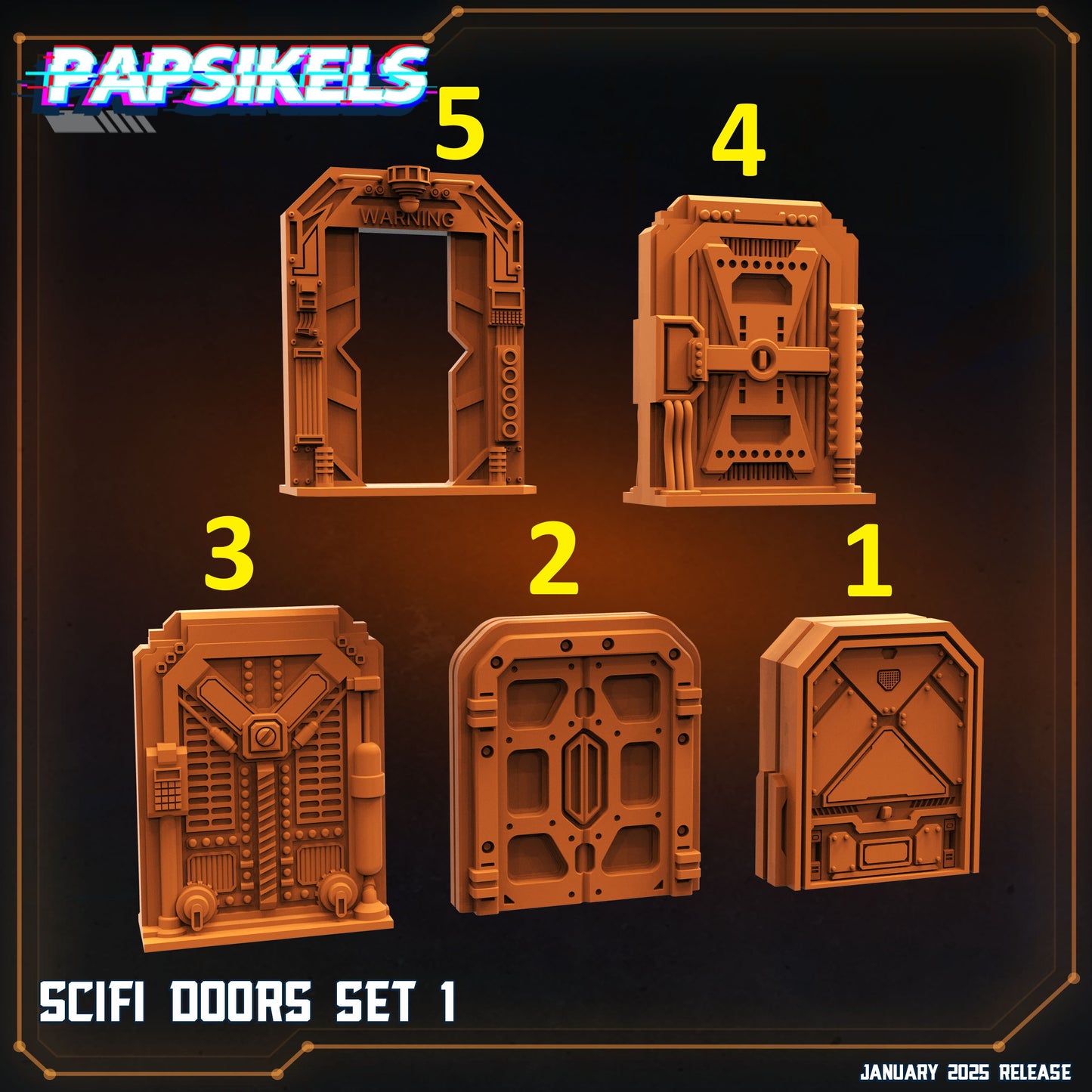 Sci Fi Doors Set