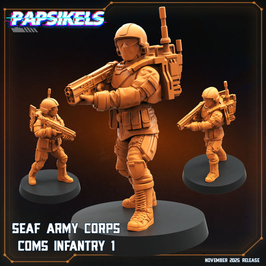Seaf Army Corps Coms Infantry
