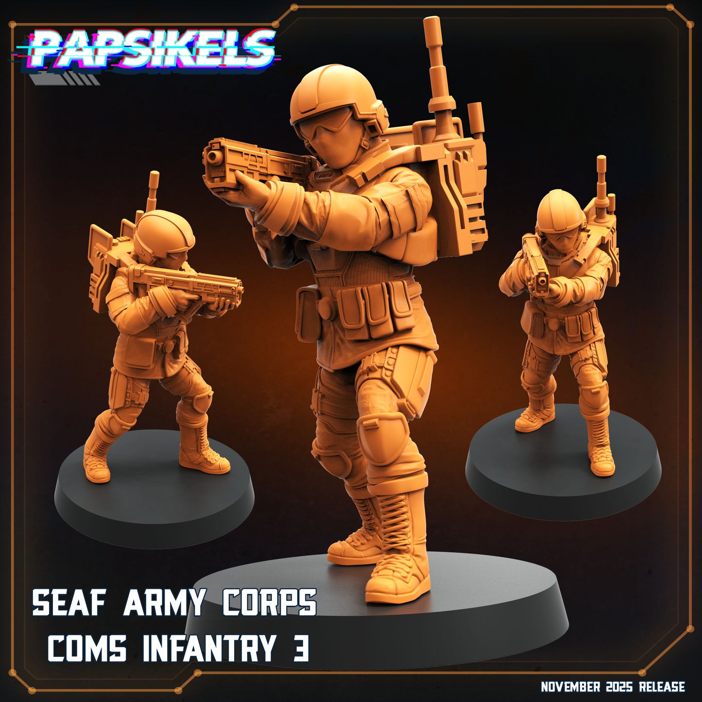 Seaf Army Corps Coms Infantry