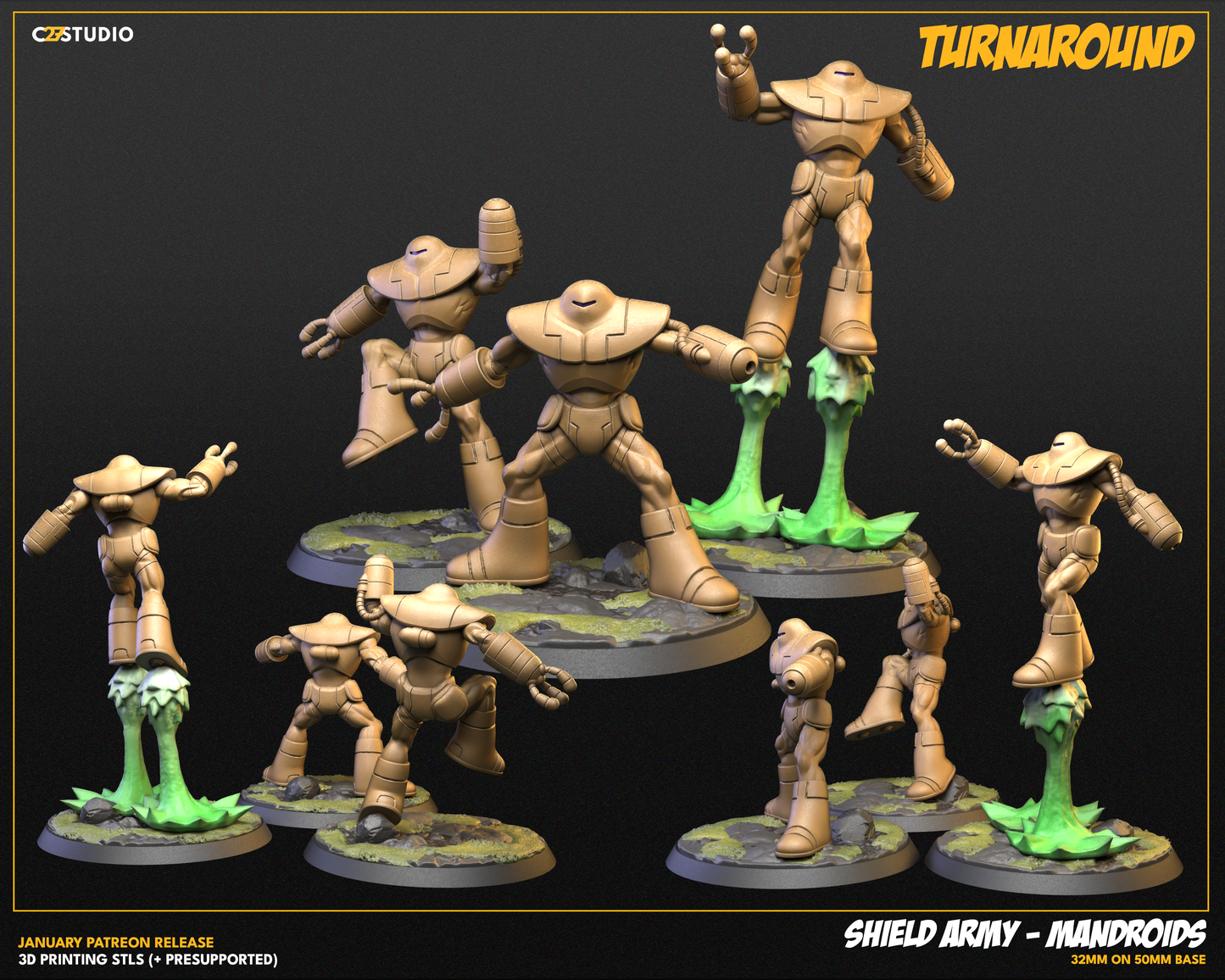 SHIELD Mandroids FanArt