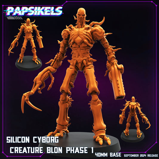 Silicon Cyborg Creature Blon Phase 1