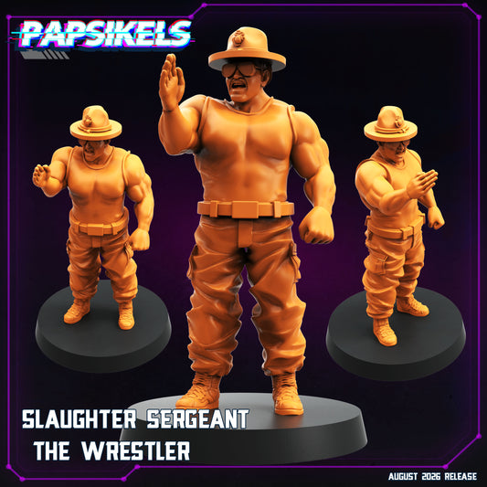 Slaughter Sergeant The Wrestler