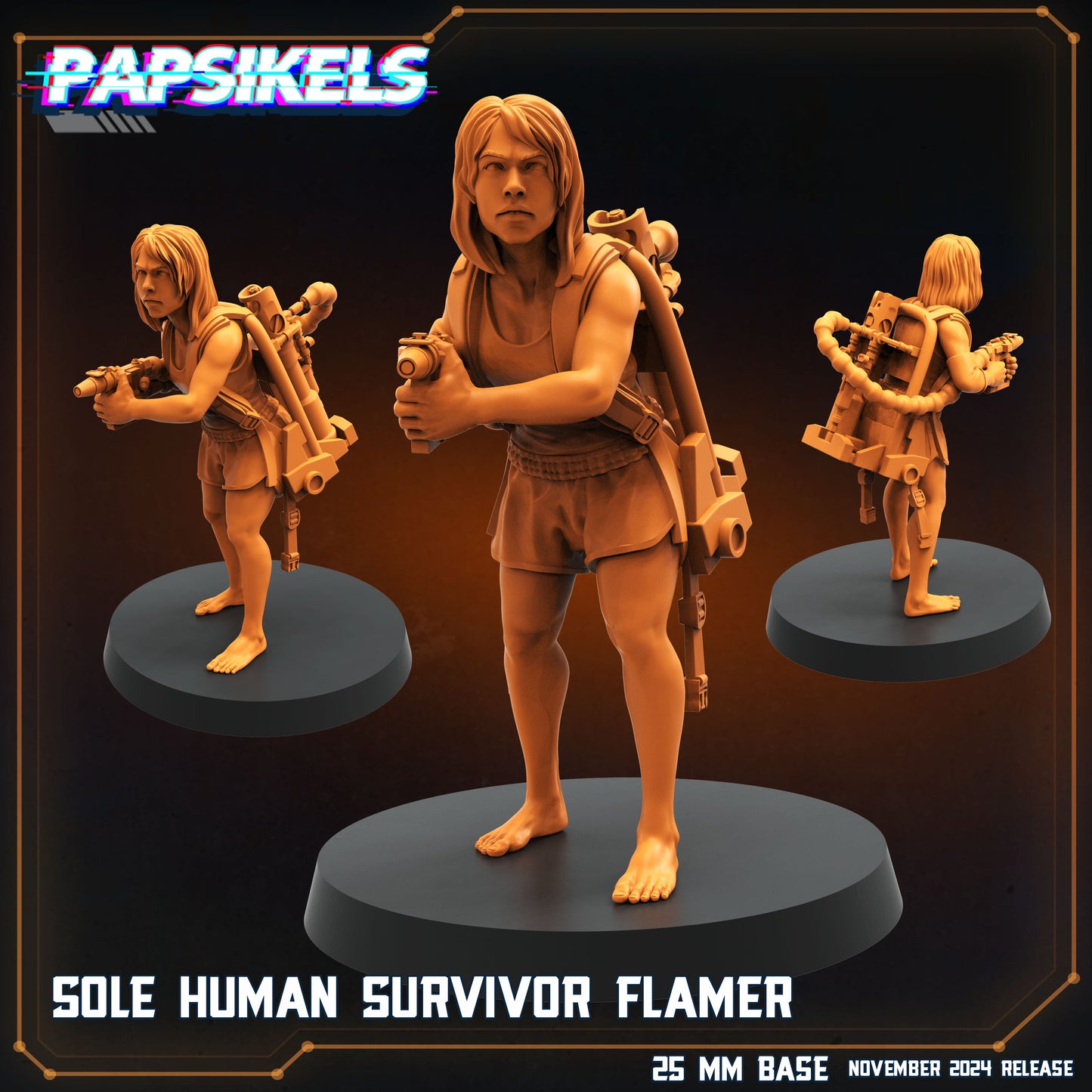 Sole Human Survivor Flamer