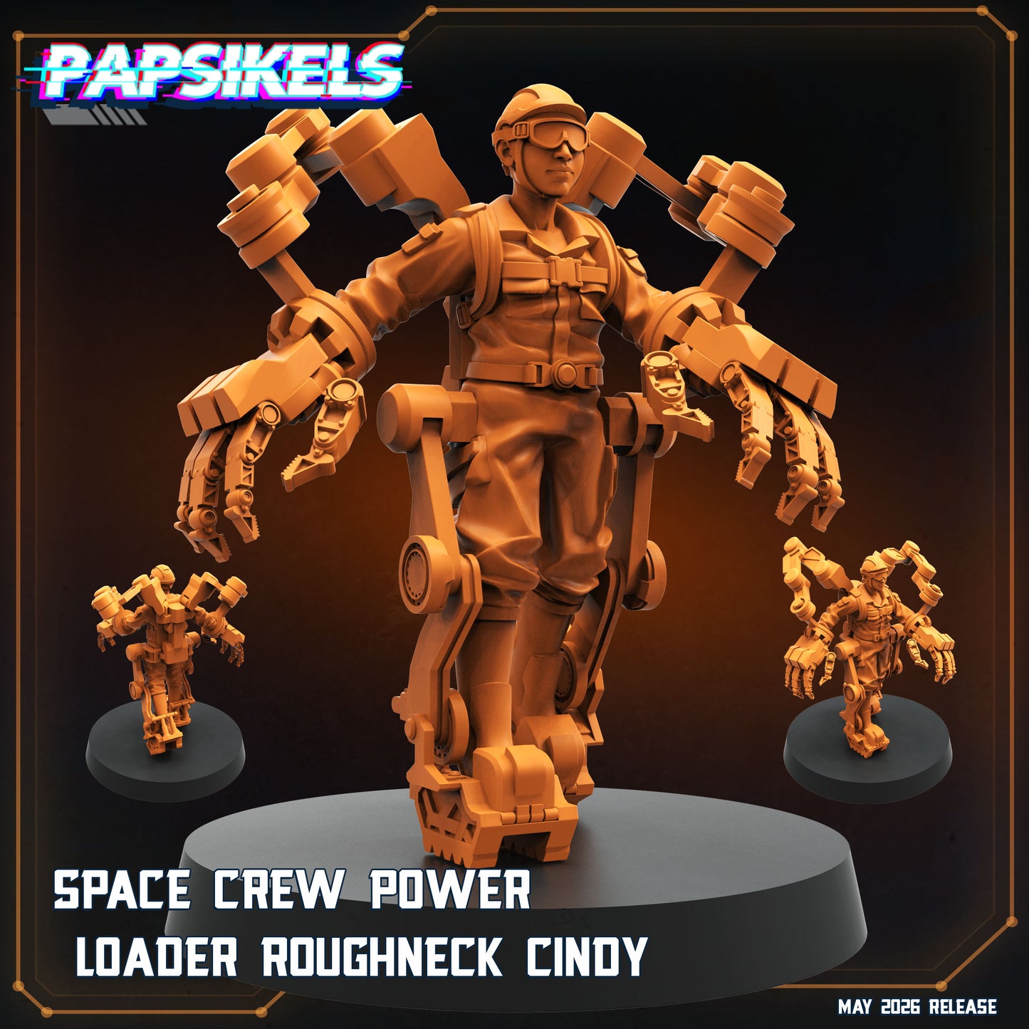 Space Crew Power Loader Roughneck Cindy