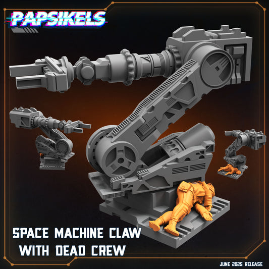 Space Machine Claw with Dead Crew