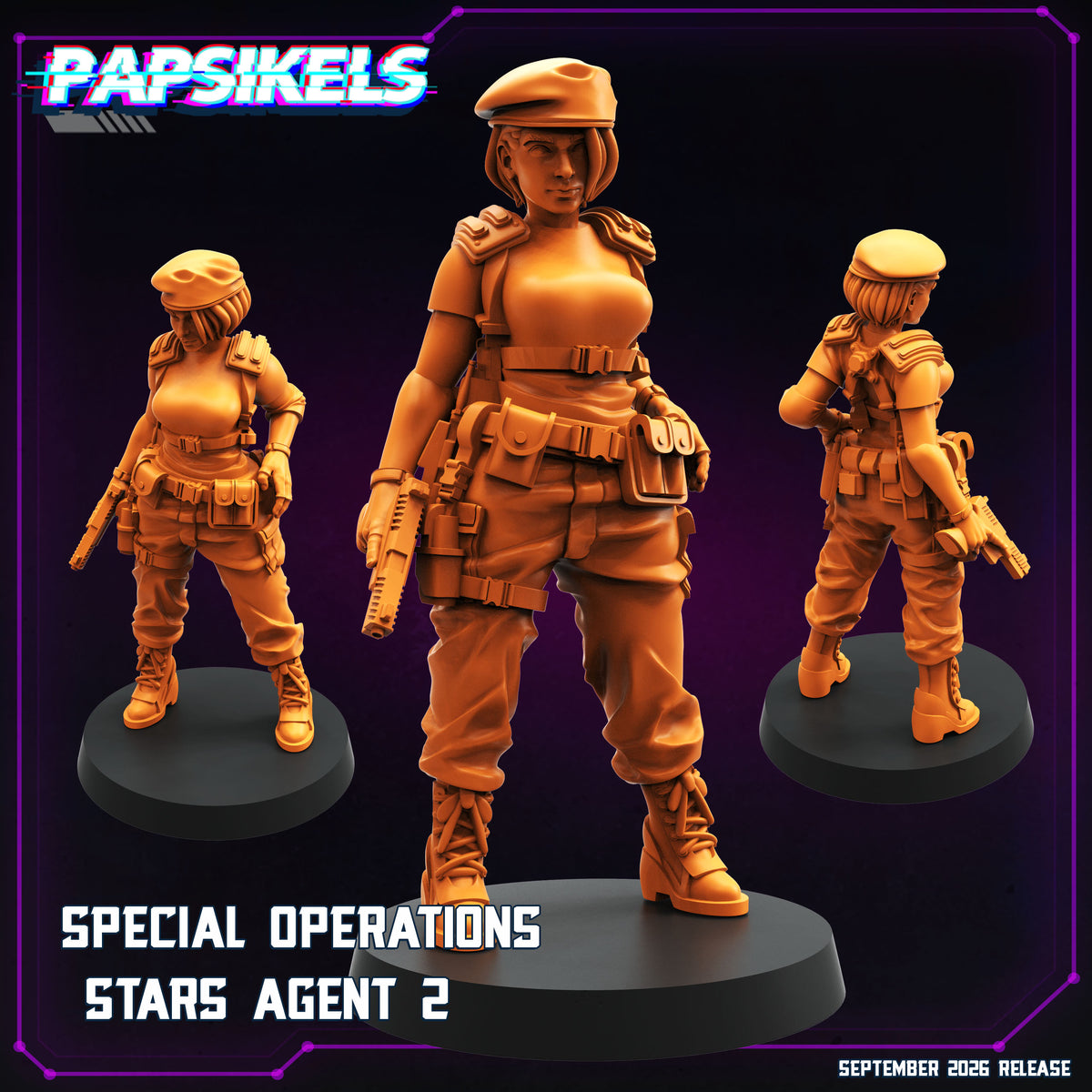 Special Operations Stars Agents (3 modelos)