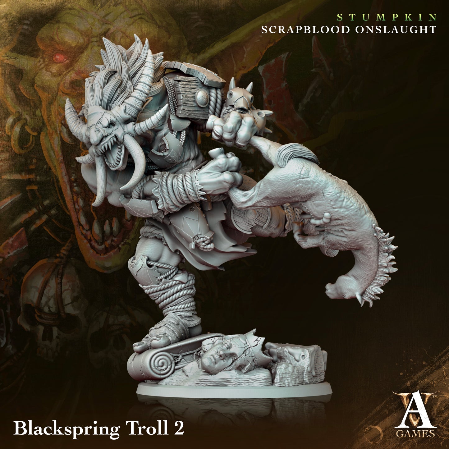 Blackspring Troll (4 variantes)