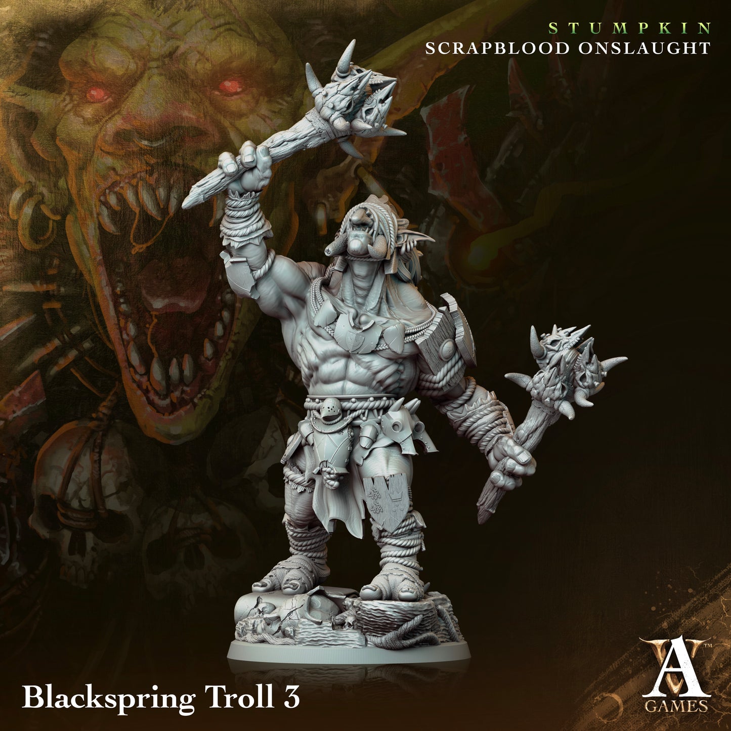 Blackspring Troll (4 variantes)