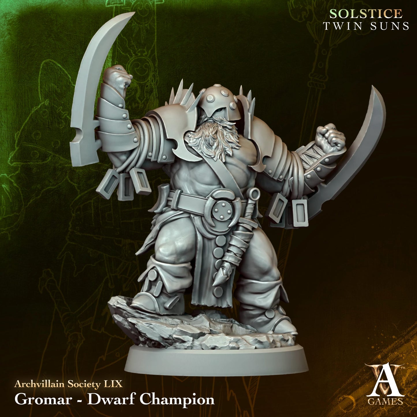 Gromar - Dwarf Champion