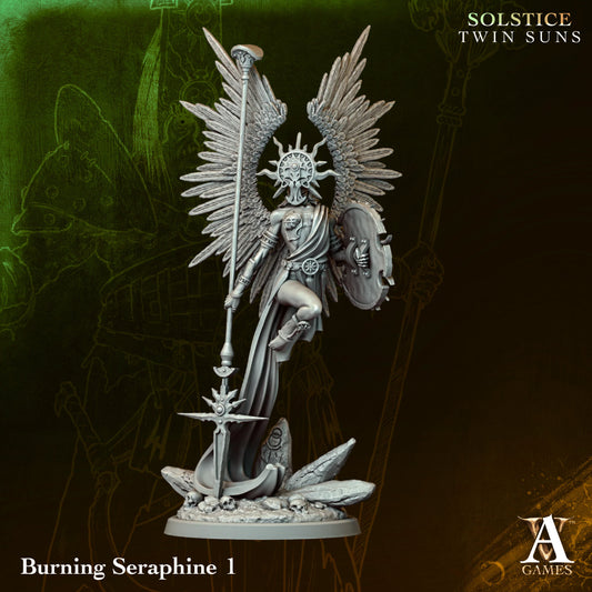 Burning Seraphine (4  modelos)