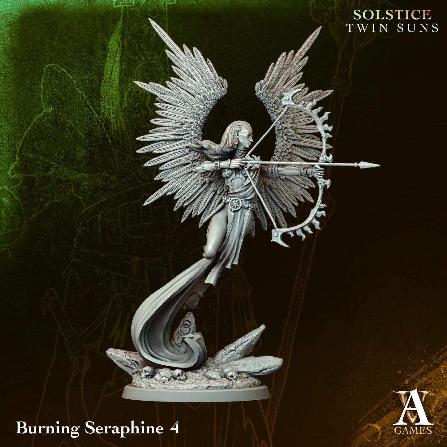 Burning Seraphine (4  modelos)