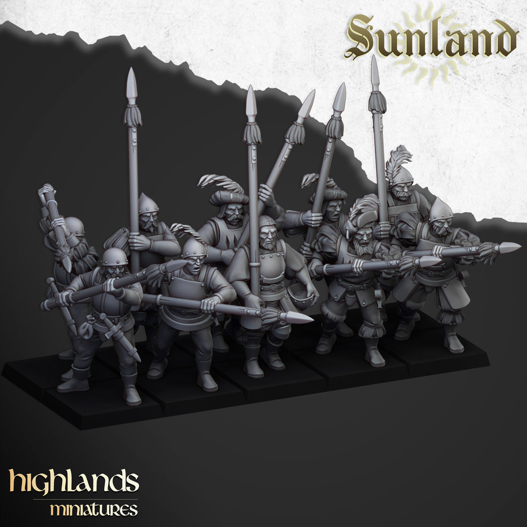 Sunland Troops with Spears
