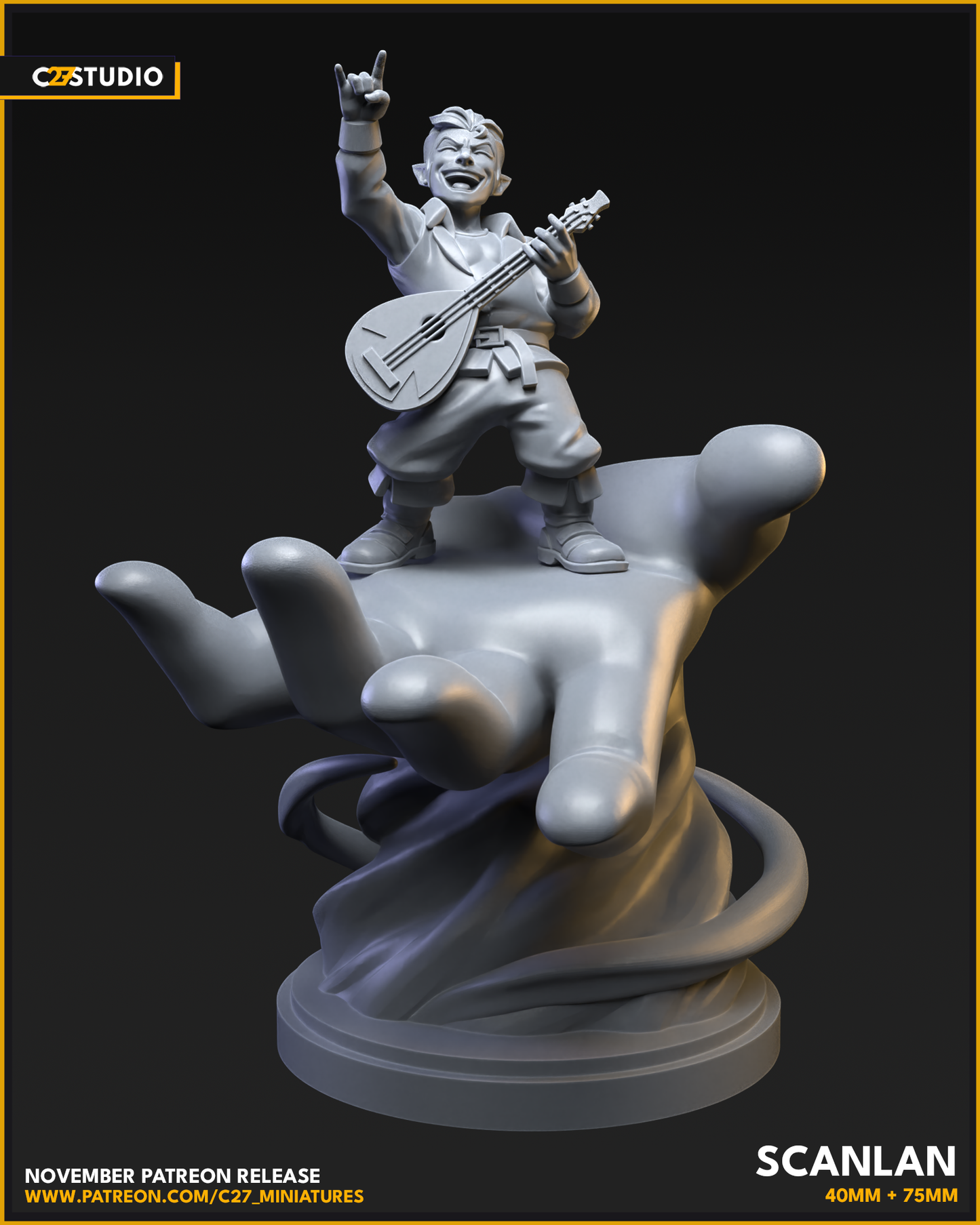 Scanlan (Vox Machina) FAnArt