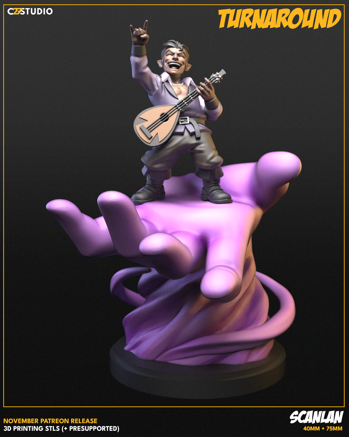 Scanlan (Vox Machina) FAnArt