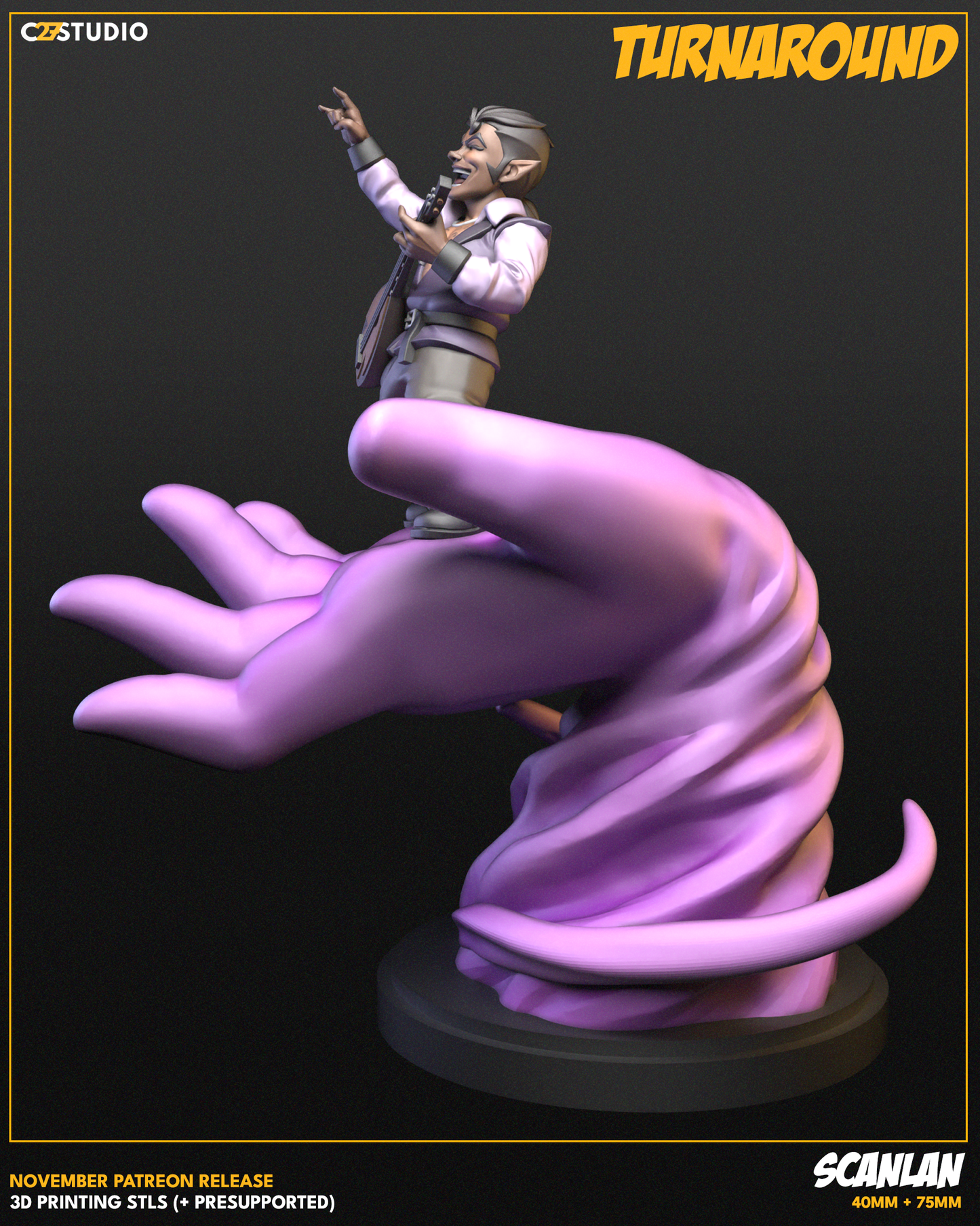 Scanlan (Vox Machina) FAnArt