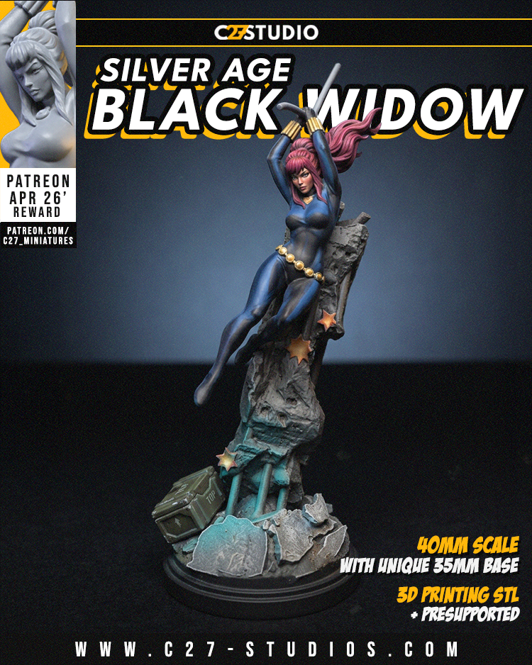 Silver Age Black Widow FanArt