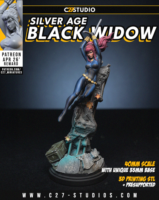 Silver Age Black Widow FanArt