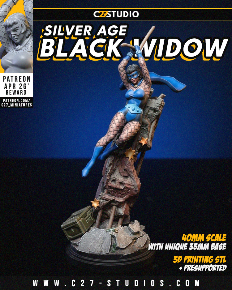 Silver Age Black Widow FanArt
