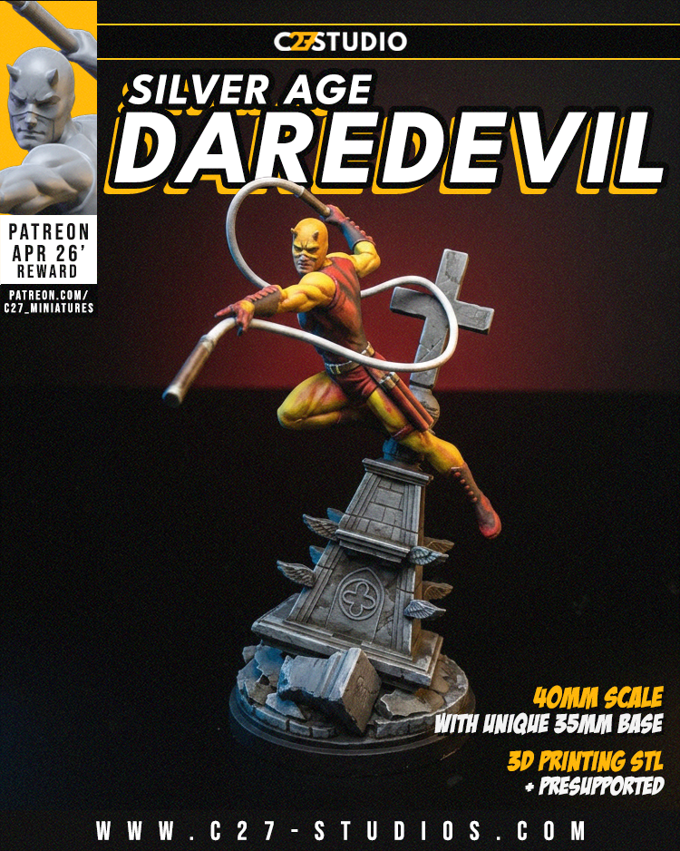 Silver Age Daredevil FanArt ( 2 variantes)