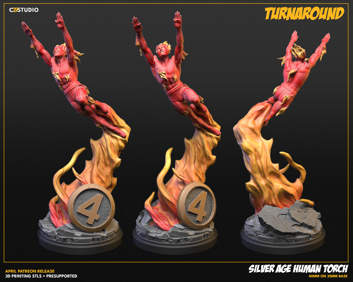 Silver Age Human Torch FanArt