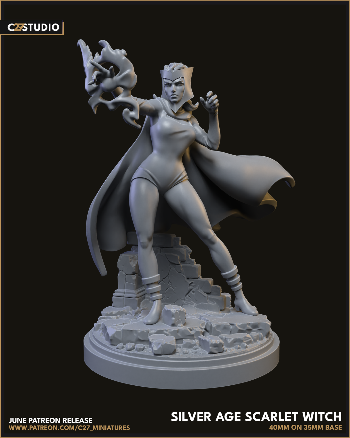 Silver Age Scarlet Witch FanArt