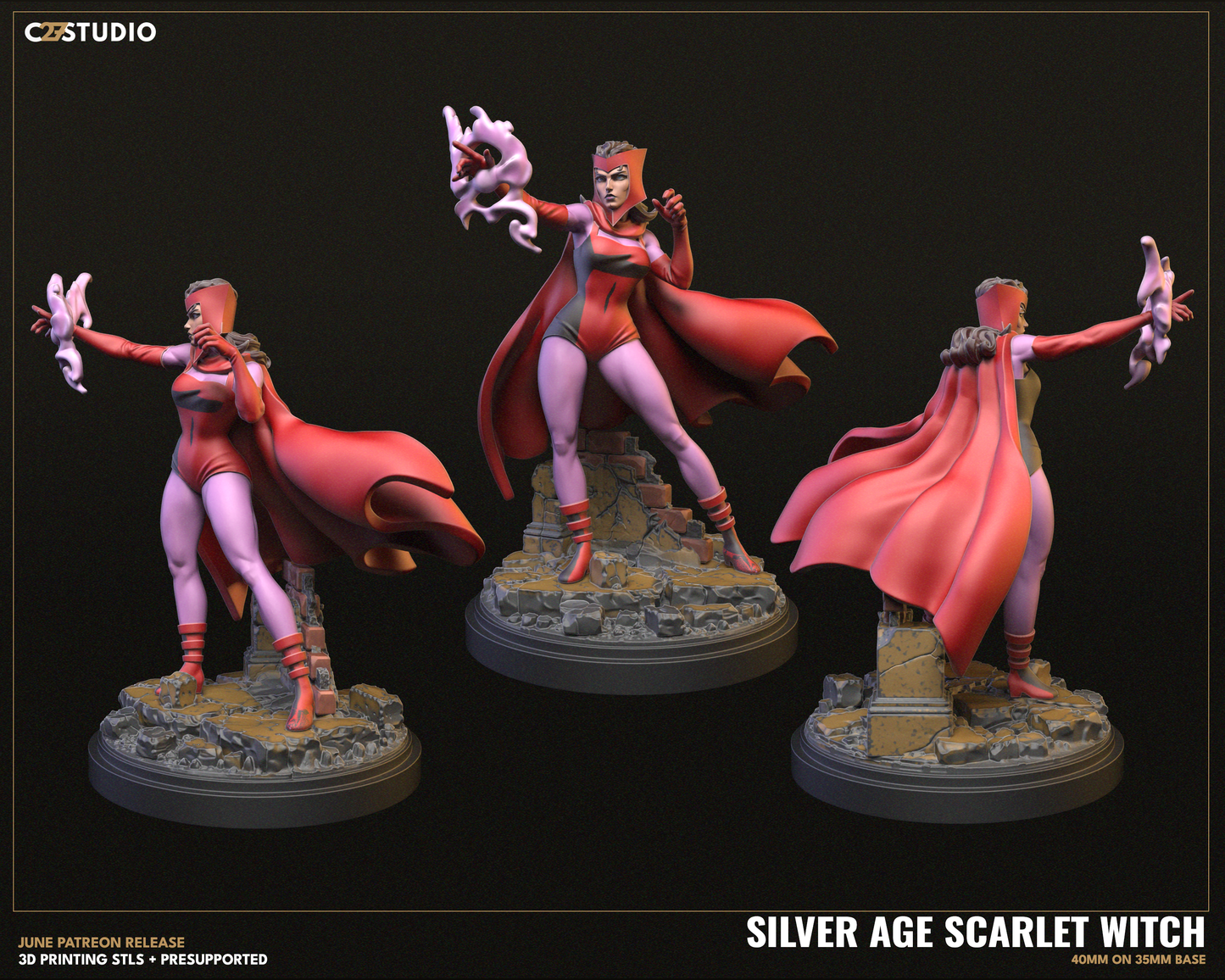 Silver Age Scarlet Witch FanArt
