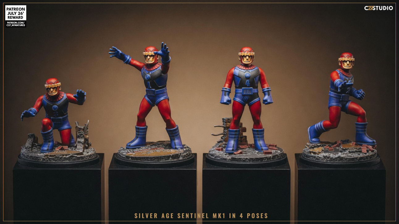Silver Age Sentinel MK1 (4 modelos)