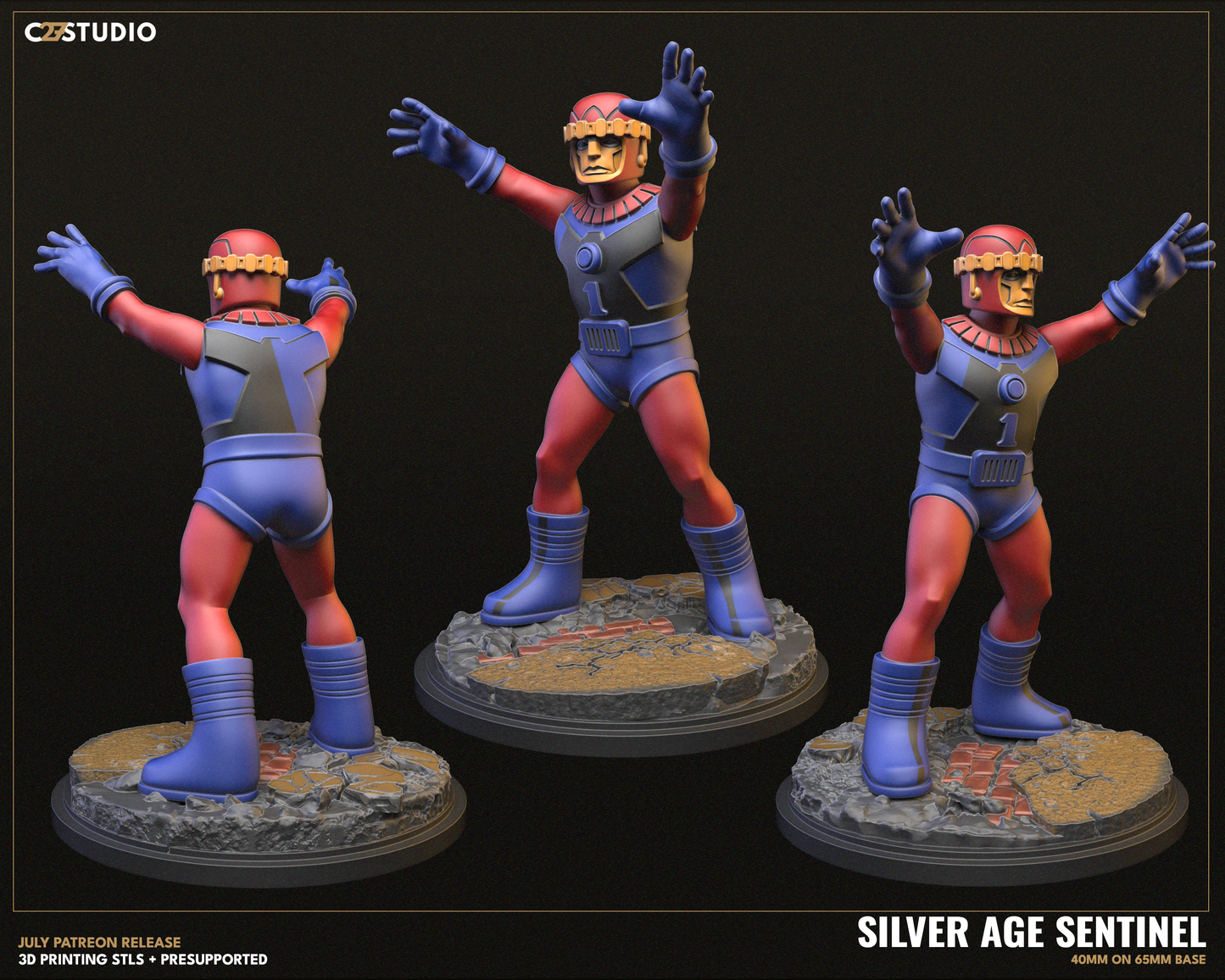 Silver Age Sentinel MK1 (4 modelos)