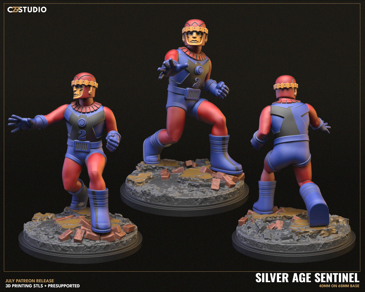 Silver Age Sentinel MK1 (4 modelos)