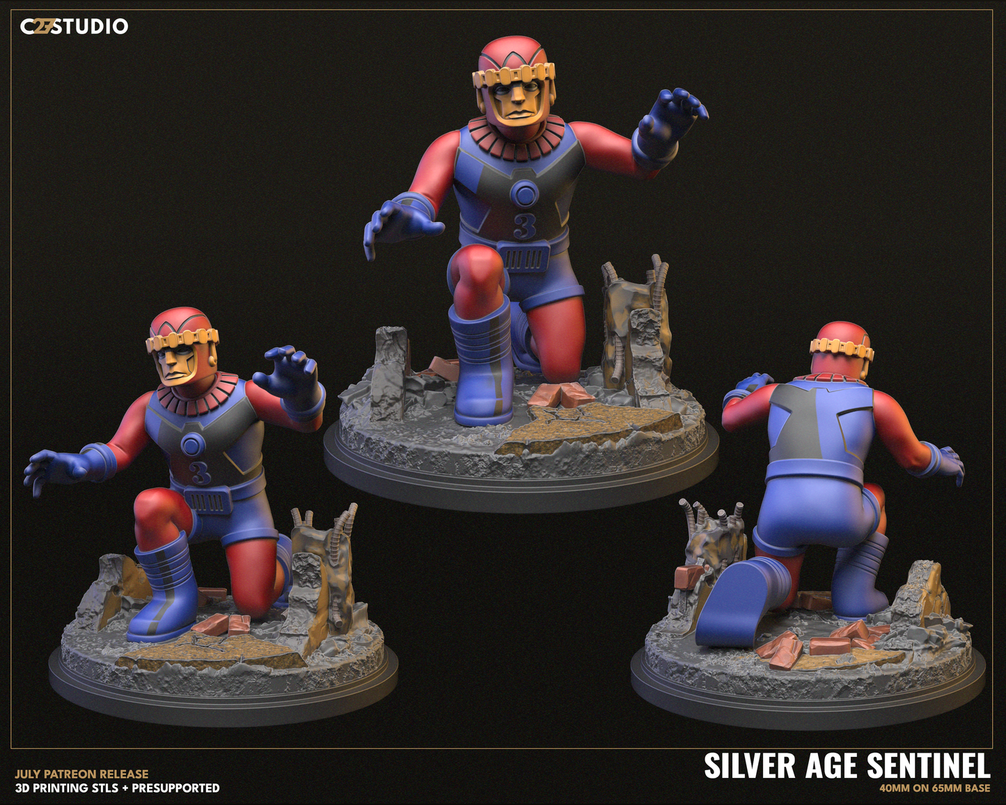 Silver Age Sentinel MK1 (4 modelos)