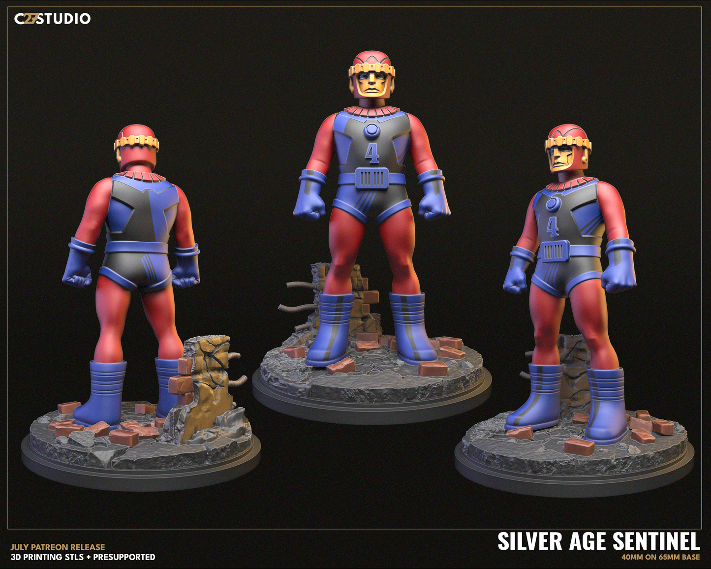 Silver Age Sentinel MK1 (4 modelos)