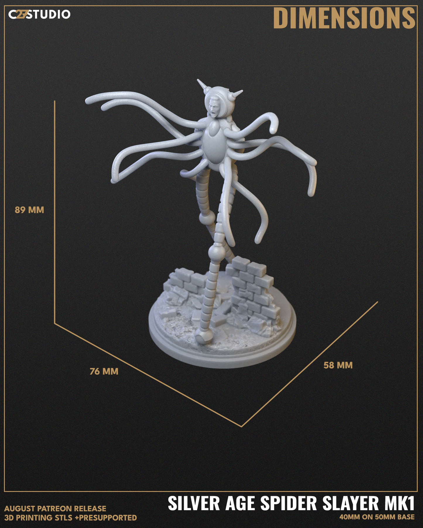 Silver Age Spider Slayer MK1 FanArt