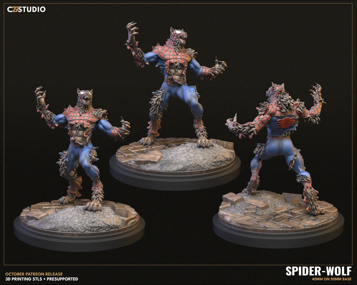 Spider-Wolf FanArt
