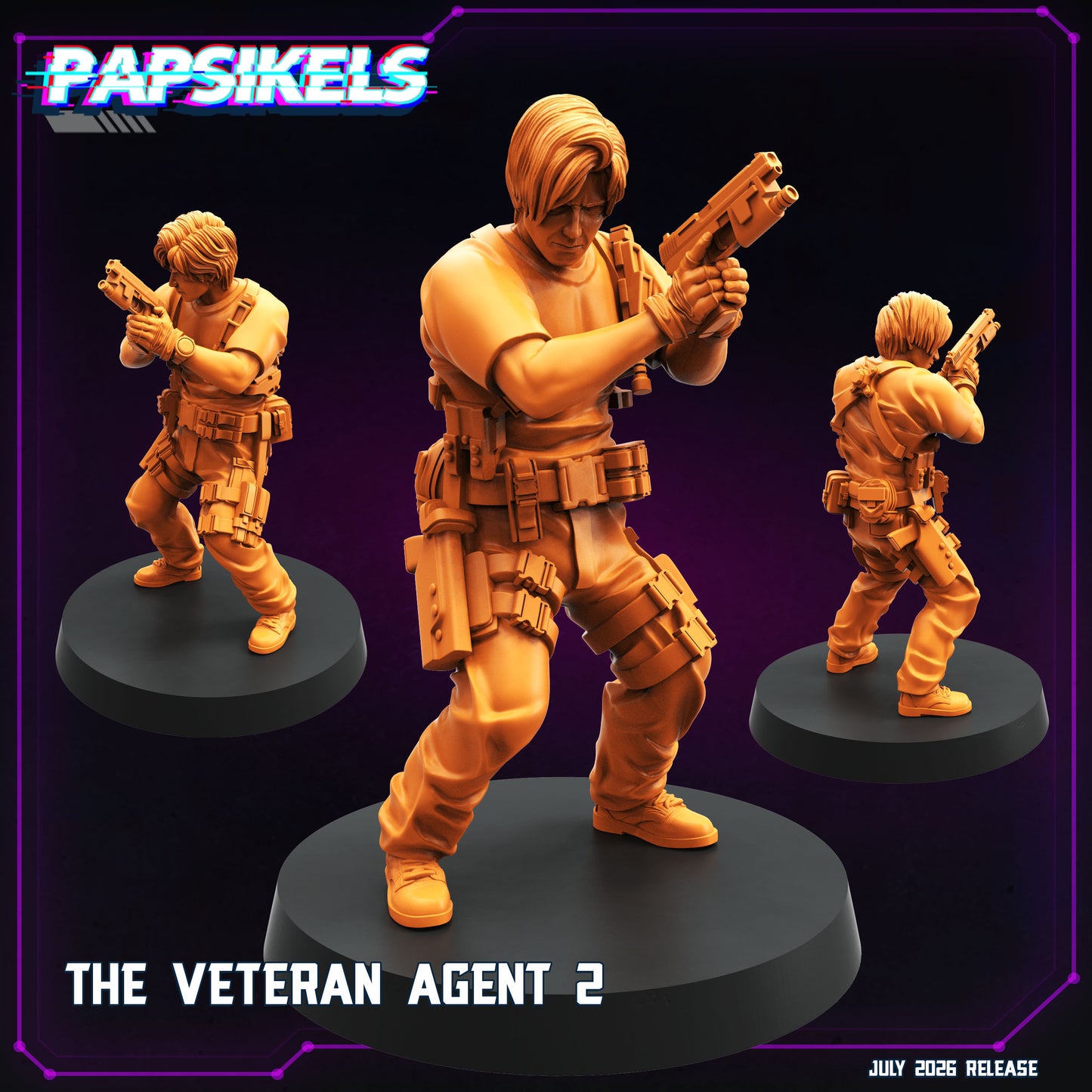 The Veteran Agent (3 modelos)