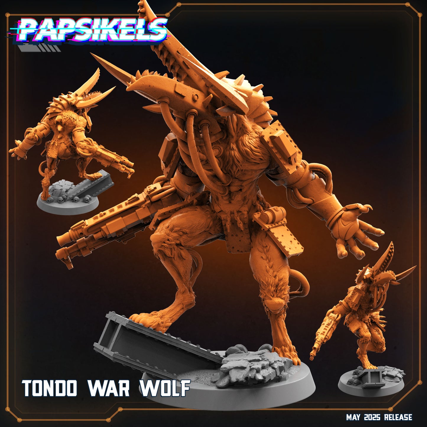 Tondo War Wolf