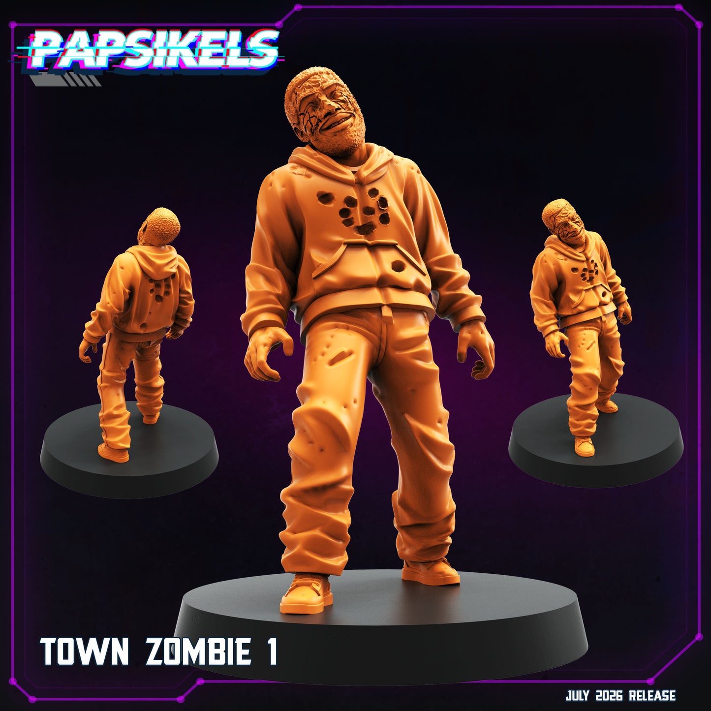 Town Zombies (8 modelos)