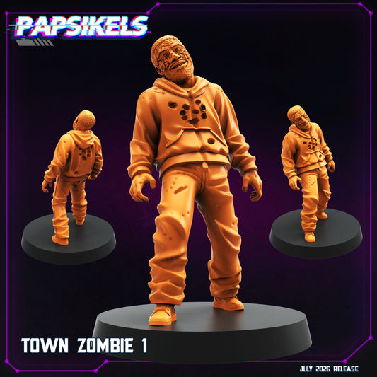 Town Zombies (8 modelos)