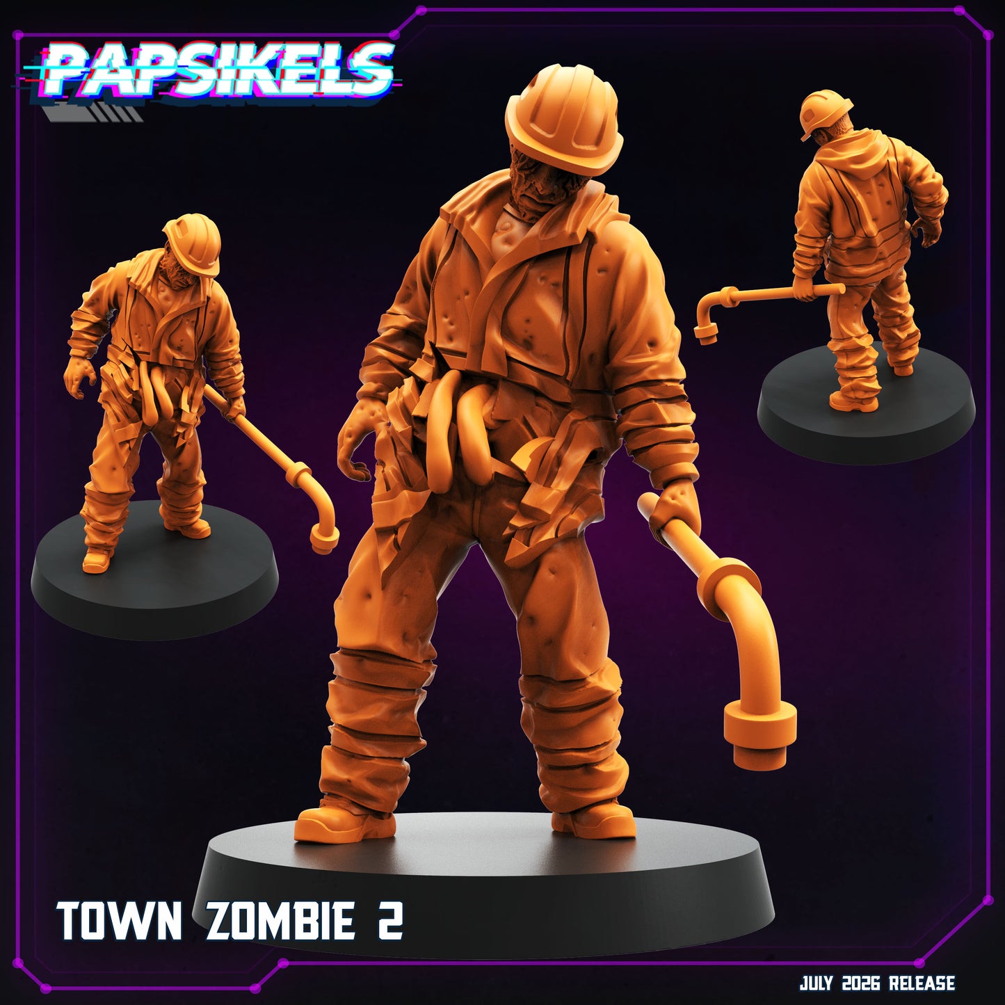 Town Zombies (8 modelos)