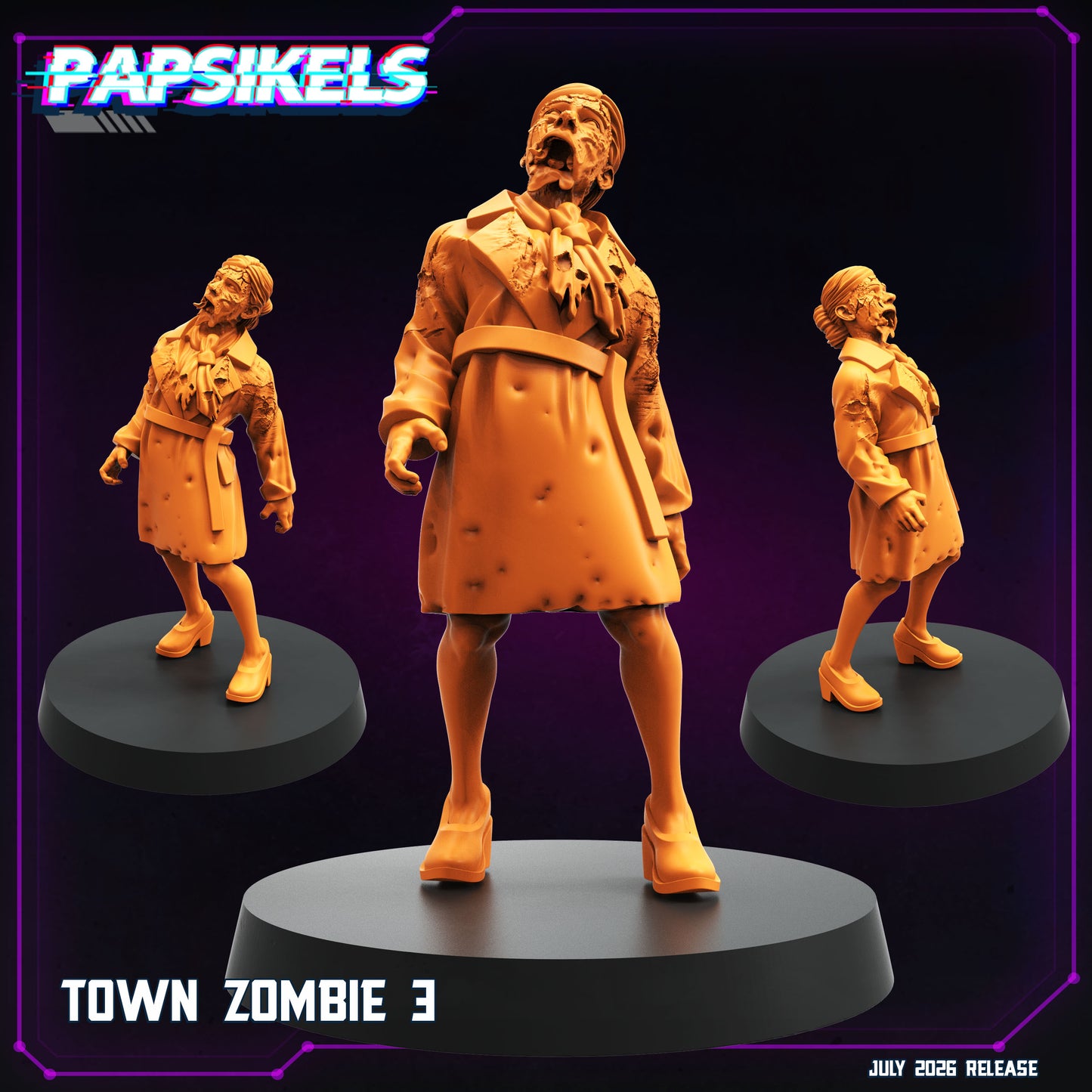 Town Zombies (8 modelos)