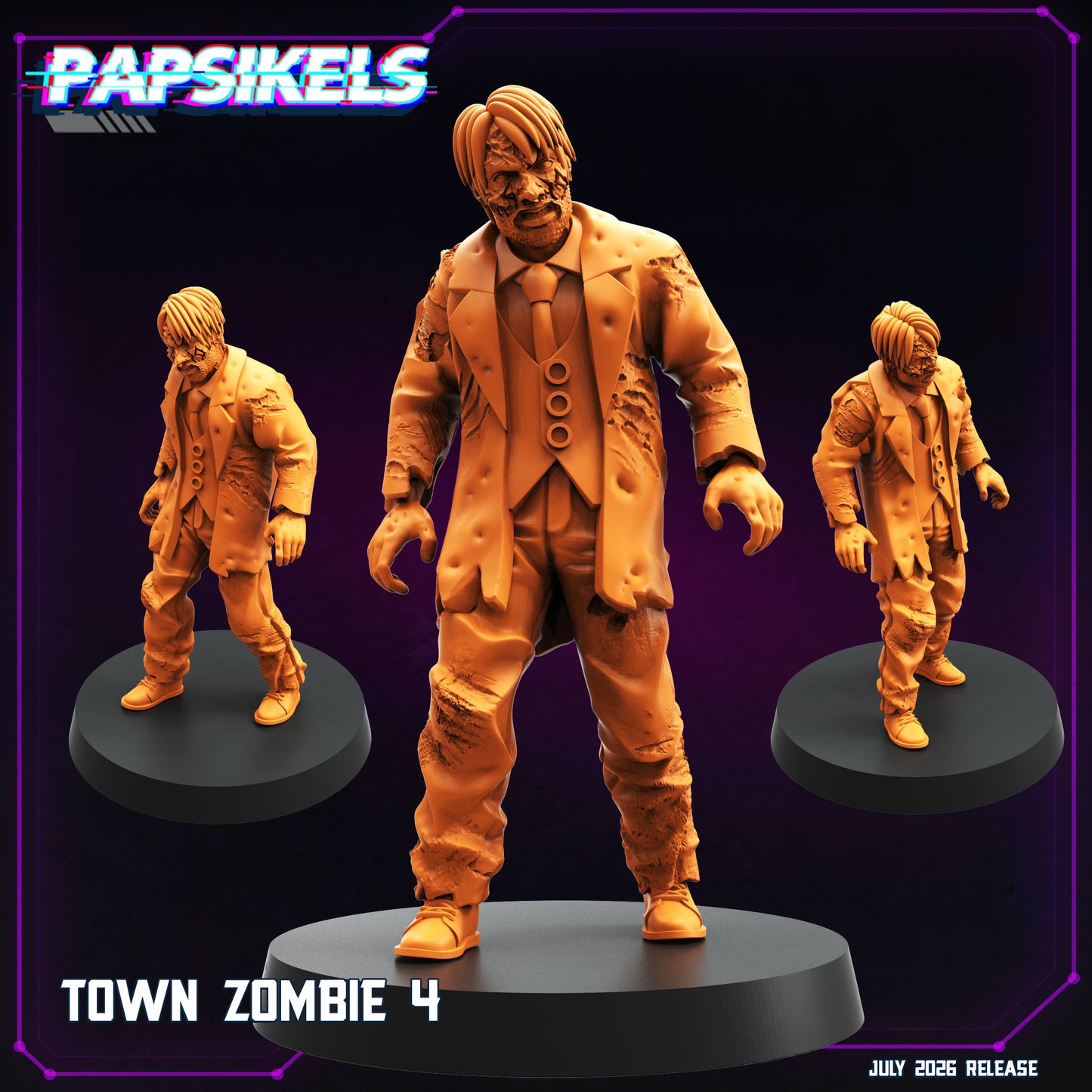Town Zombies (8 modelos)