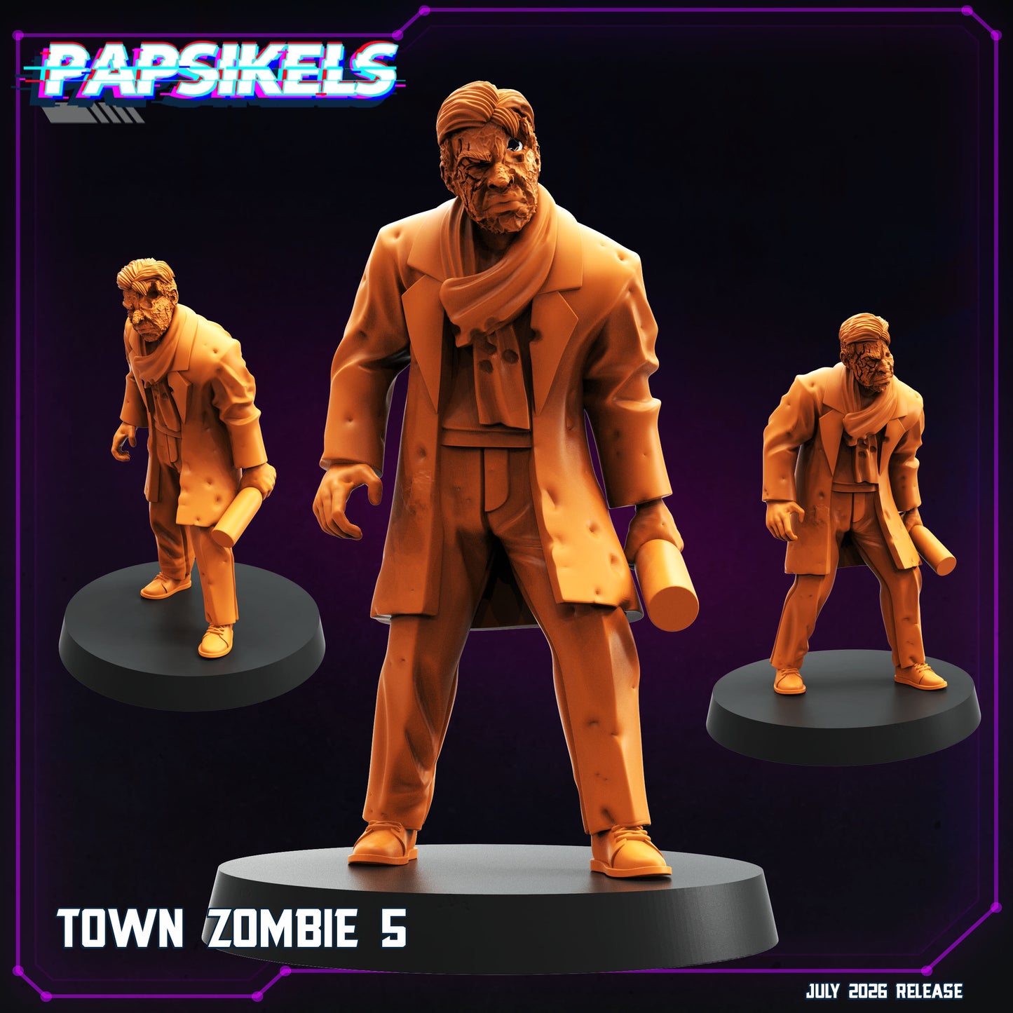 Town Zombies (8 modelos)