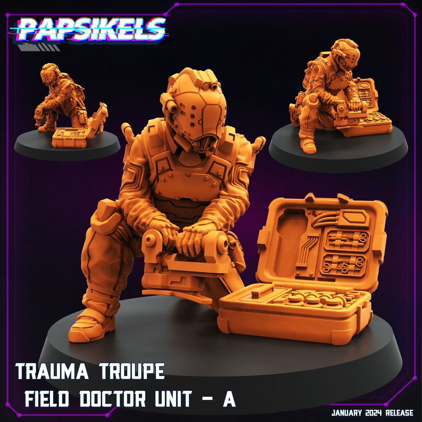 Trauma Troupe Field Doctor Unit (4 modelos)