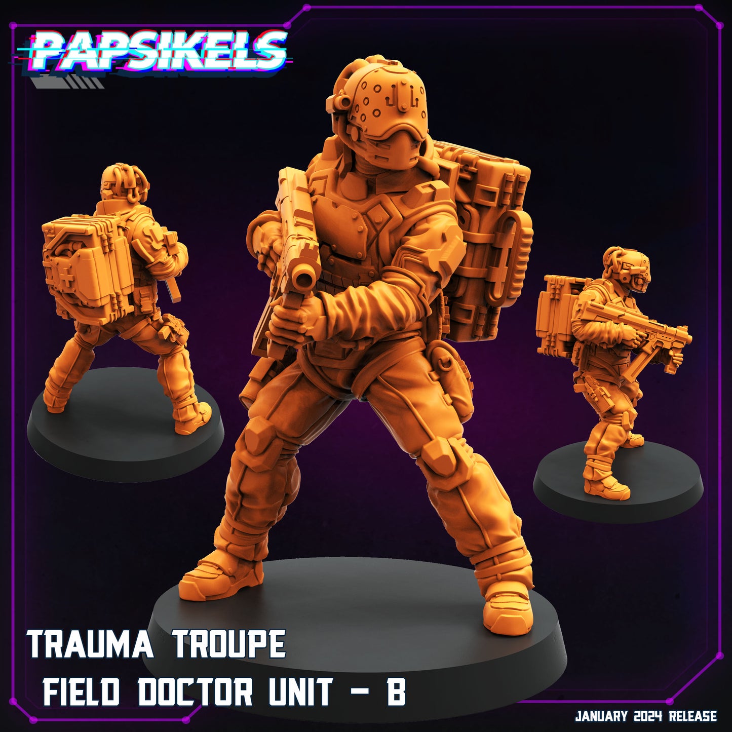 Trauma Troupe Field Doctor Unit (4 modelos)