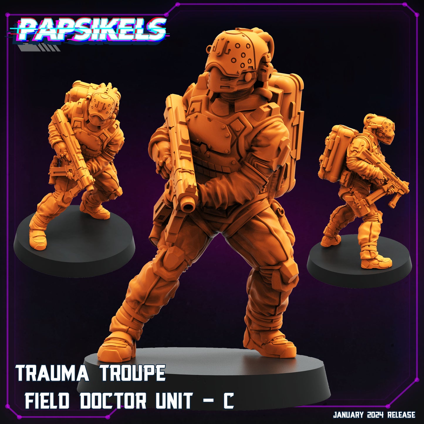 Trauma Troupe Field Doctor Unit (4 modelos)