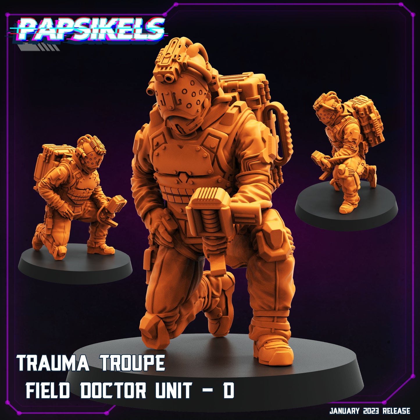 Trauma Troupe Field Doctor Unit (4 modelos)