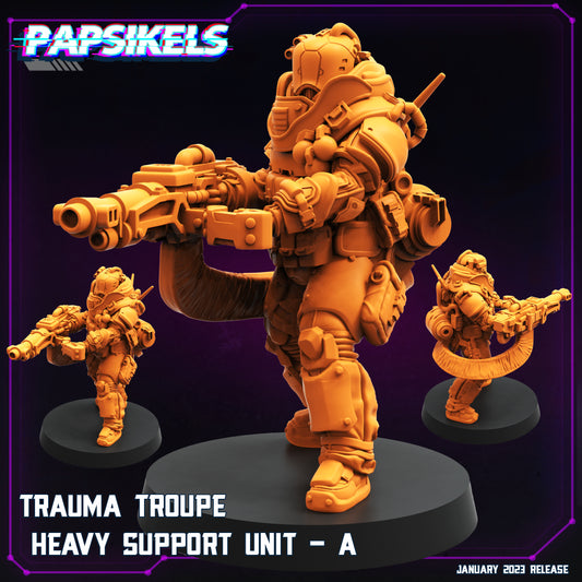 Trauma Troupe Heavy Support Unit (2 modelos)