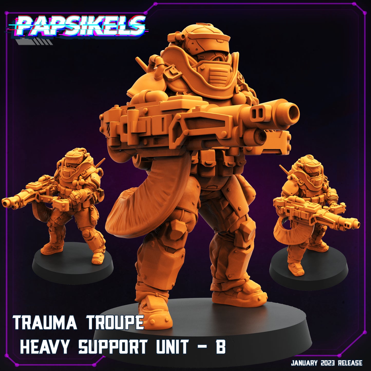 Trauma Troupe Heavy Support Unit (2 modelos)